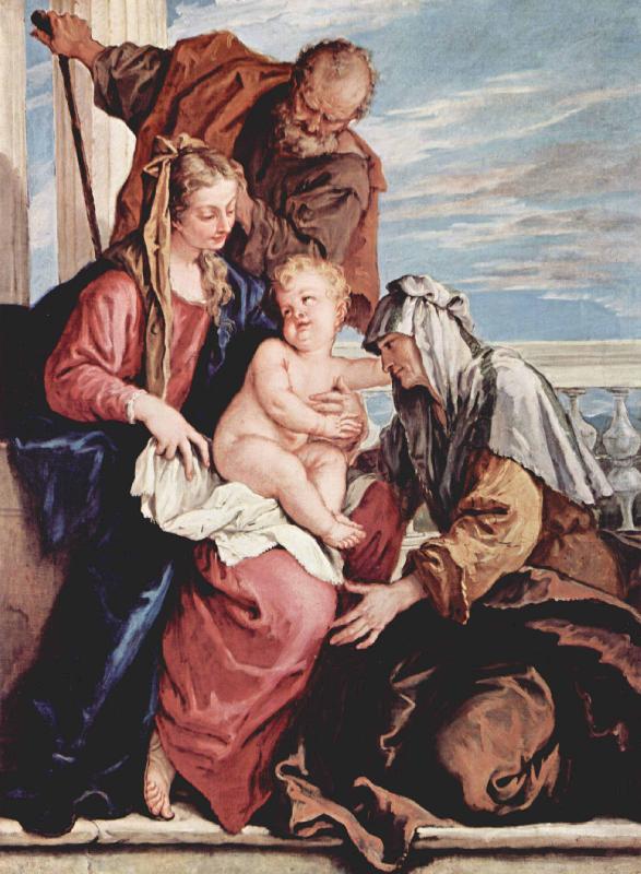 Heilige Familie mit Hl Anna, Sebastiano Ricci